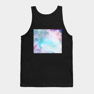 Magical alcohol ink, digital. Tank Top